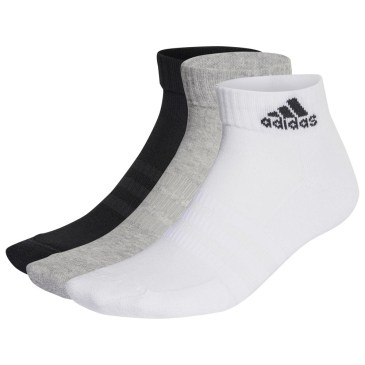 Adidas Cushioned Αθλητικές Κάλτσες Πολύχρωμες 3 Ζεύγη (IC1281)
