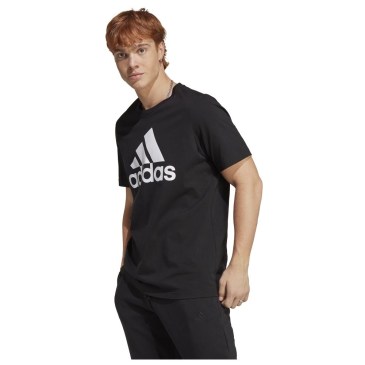 Adidas Ανδρικό T-shirt Μαύρο με Λογότυπο (IC9347)