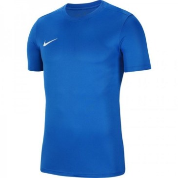 Nike Park VII Ανδρικό Αθλητικό T-shirt Κοντομάνικο Dri-Fit Μπλε (BV6708-483)