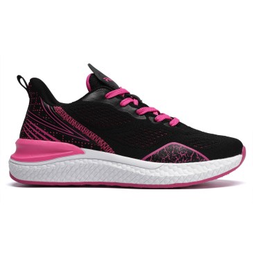 Fila Memory Jonas Γυναικεία Αθλητικά Παπούτσια Running Black/Pink (5YF23008-095)
