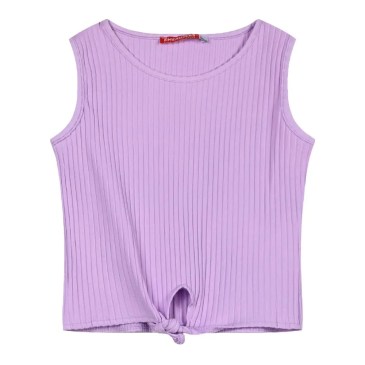 Energiers Παιδική αμάνικη μπλούζα κροπ για Κορίτσι Λιλά (16-224248-5-008)