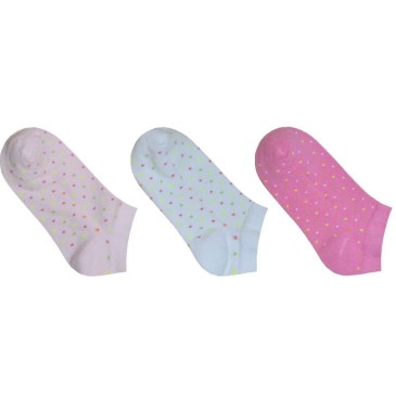 Σετ 3 ζεύγη κάλτσες Πουα Για Κορίτσι (40-0207)