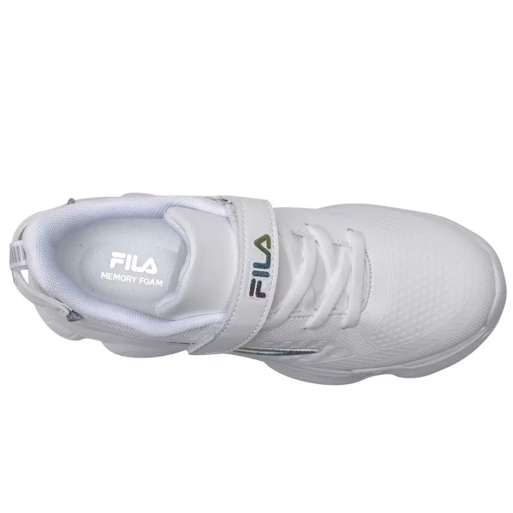 ΠΑΙΔΙΚΑ: Fila Παιδικά Sneakers Ανατομικά Λευκά (3KW13017-100)