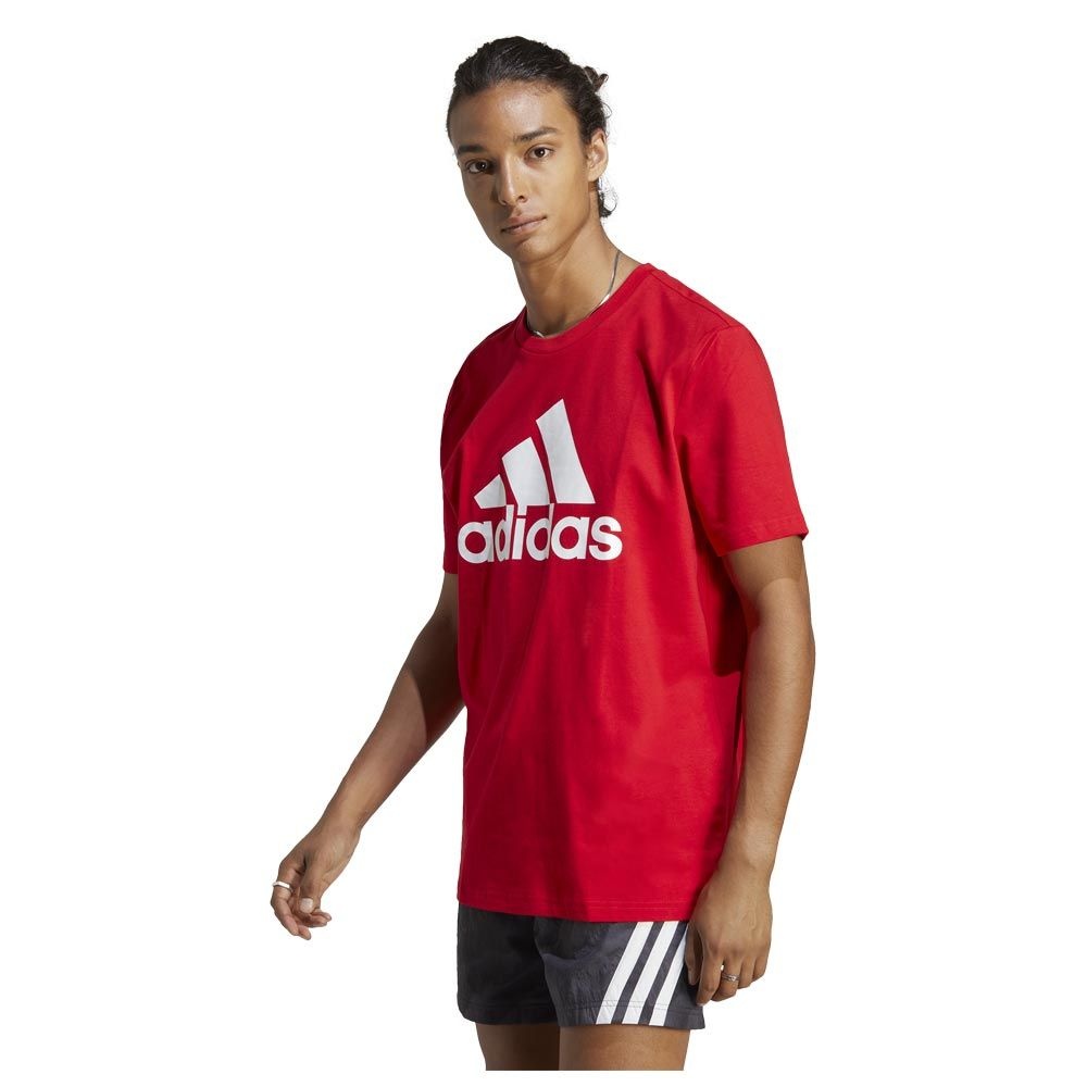 ΑΝΔΡΙΚΑ: Adidas Αθλητικό Ανδρικό T-shirt με Λογότυπο (IC9352) Κόκκινο