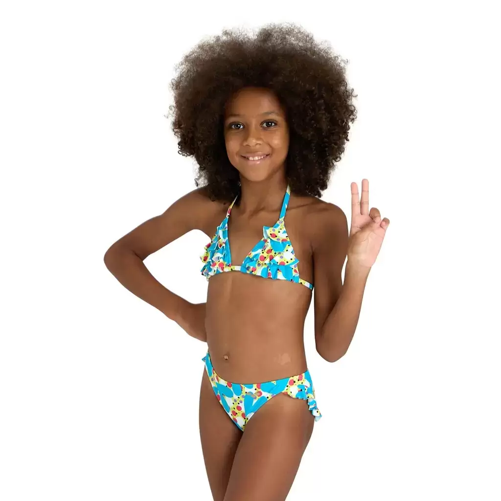 Αξεσουάρ Θάλασσας - Πισίνας: Arena Vintage Bikini Trian Παιδικό Μαγιό Για  Κορίτσι (006203-300)