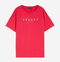 Freddy Γυναικείο Αθλητικό Μπλουζάκι Κοντομάνικο Σε Ροζ Χρώμα (S4WTRT2-F52)