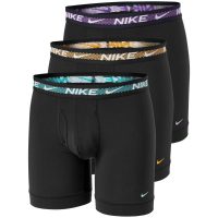 Nike Men's Dri-Fit Ultra Stretch Micro Ανδρικά Εσώρουχα 3-Pack Trunk - Black (0000KE1152-2ND)