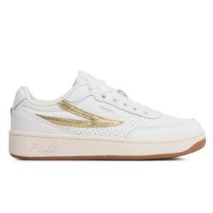 Fila Sevaro Γυναικεία Sneakers Λευκό/Χρυσό (FFW0284.13069)_0