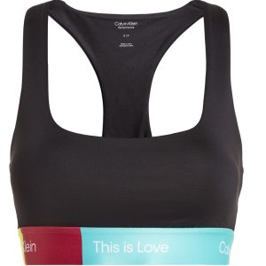 Calvin Klein Medium Support Sports Bra - black beauty (00GWS3K129-BAE)_0