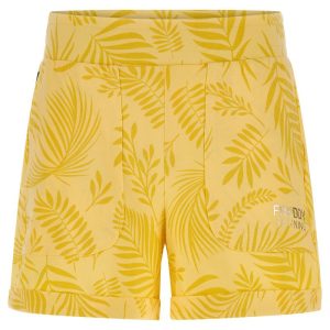 Freddy Γυναικείο Σορτς με Tropical Print (S3WTRP12C-FLO49) Κίτρινο_0