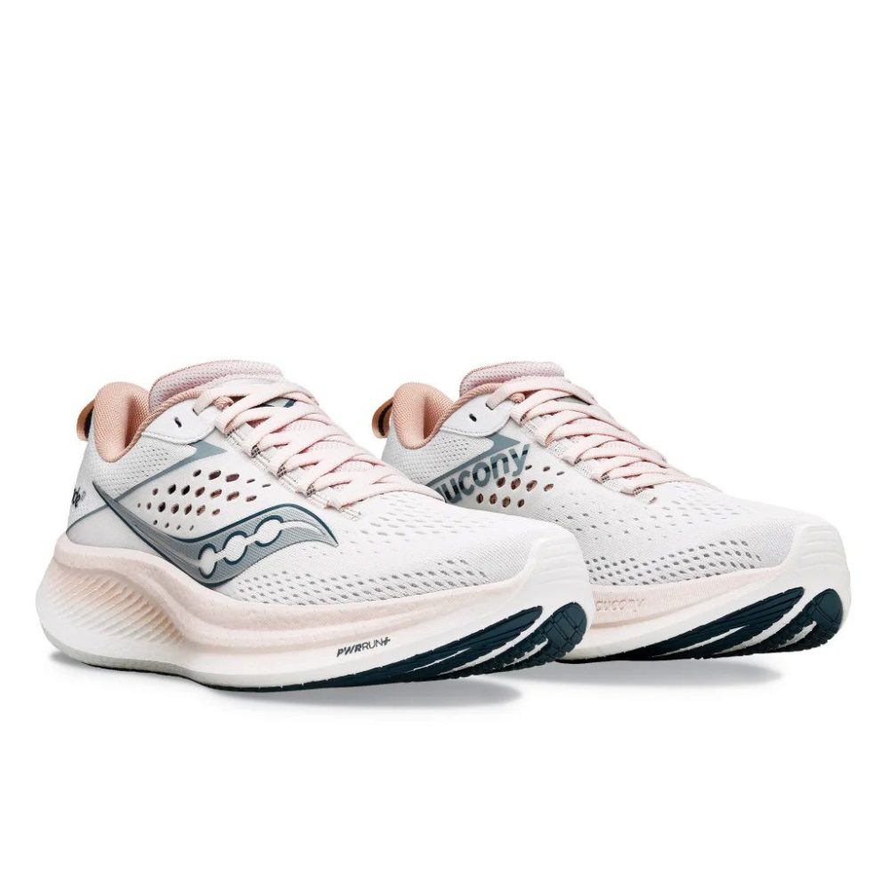 Saucony Women's Ride 17 Γυναικεία Αθλητικά Παπούτσια Γκρι Ανοιχτό (S10924-130)_2