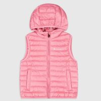 Champion Παιδικό Μπουφάν Αμάνικο Κοντό με Κουκούλα (306486-PS074) Φούξια_0