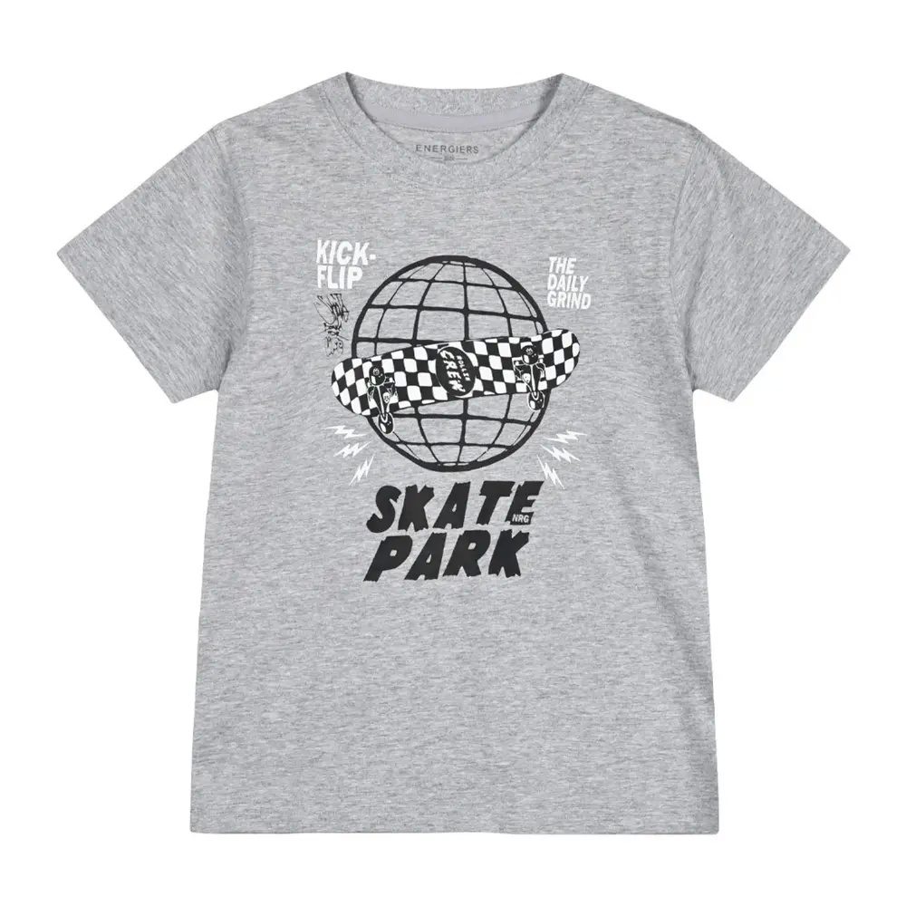 Energiers Παιδική Μπλούζα Κοντομάνικη με Τύπωμα Για Αγόρι Μελανζέ (13-224067-5-9-043)_0