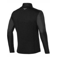 Mizuno Hybrid Ανδρικό Αθλητικό T-shirt Κοντομάνικο με Φερμουάρ Μαύρο (J2GC152509)_1