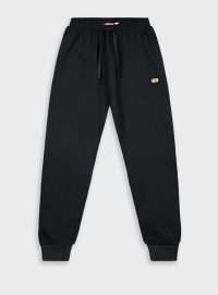 Εnergiers Βρεφικό Παντελόνι φόρμας από αχνούδιαστο φούτερ για αγόρι Μαύρο (12-124165-2-010)_3