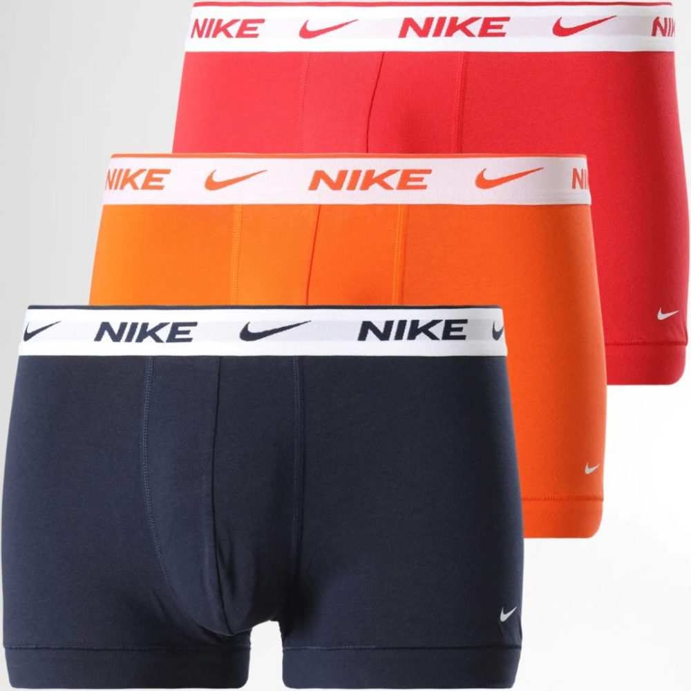 Nike Trunk Ανδρικό Μποξεράκι Multicolor 3Pack (0000KE1008-9OZ)_0