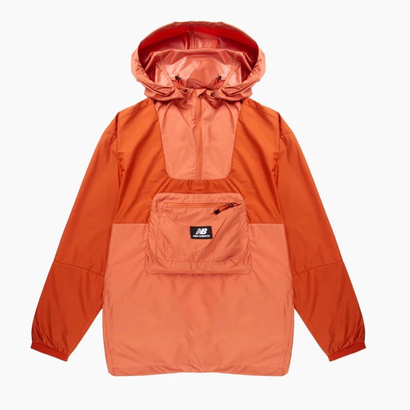 New Balance All Terrain Ανδρικό Μπουφάν Αδιάβροχο (MJ21502ROX) Καφέ Rust Oxide_0