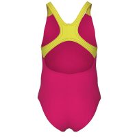 Arena Swimsuit Swim Pro Παιδικό Ολόσωμο Μαγιό Κολύμβησης για Κορίτσι Φουξ (005160-960)_3