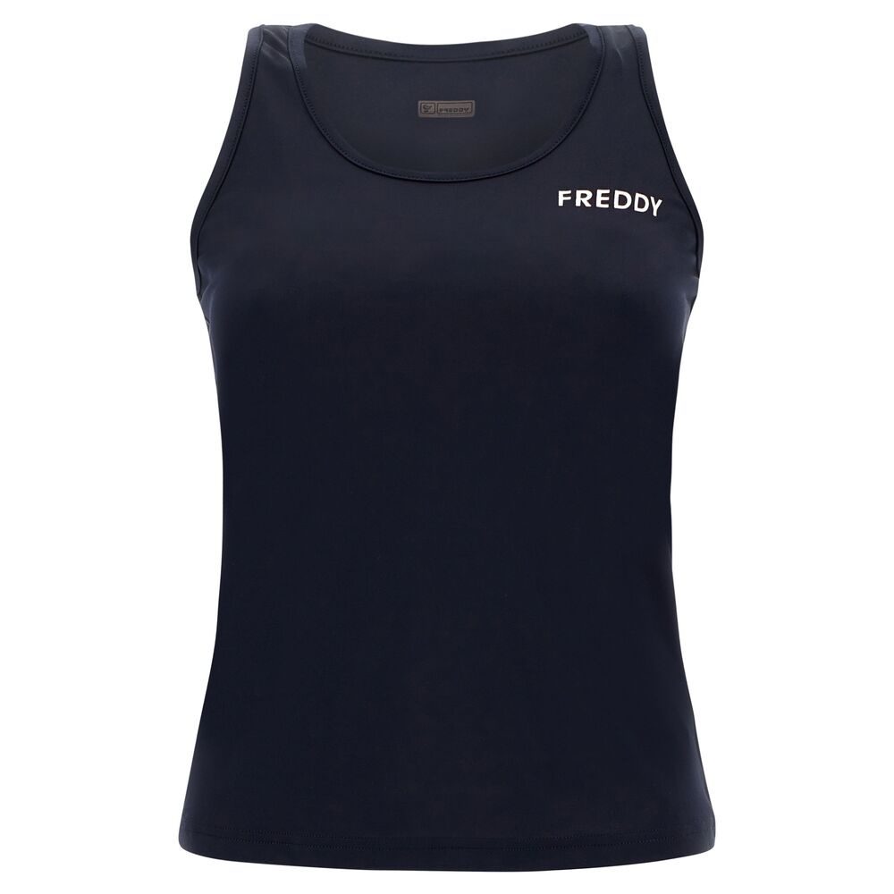 Freddy Γυναικείο Αθλητικό Μπλουζάκι Μαύρο (S3WSFK1-NW)_0