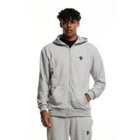 Prophet Ανδρική Φούτερ Ζακέτα Φόρμας (24200021-GREY)_1