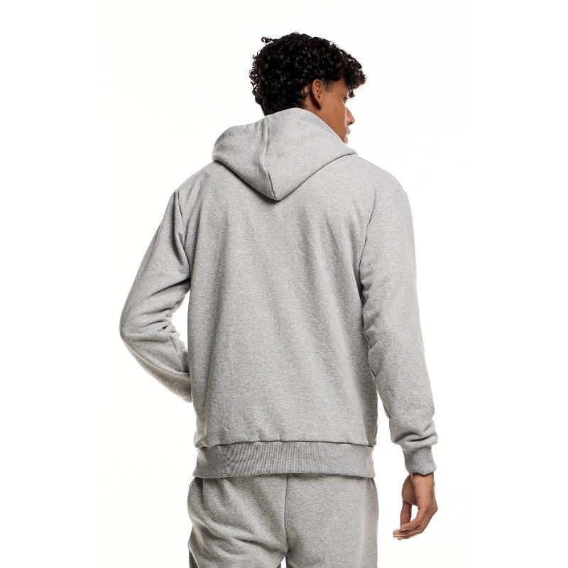 Prophet Ανδρική Φούτερ Ζακέτα Φόρμας (24200021-GREY)_3