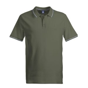 Scuola Nautica Italiana Ανδρικό Polo T-Shirt (018862-MILITARY) Χακί_0