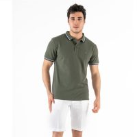 Scuola Nautica Italiana Ανδρικό Polo T-Shirt (018862-MILITARY) Χακί_1