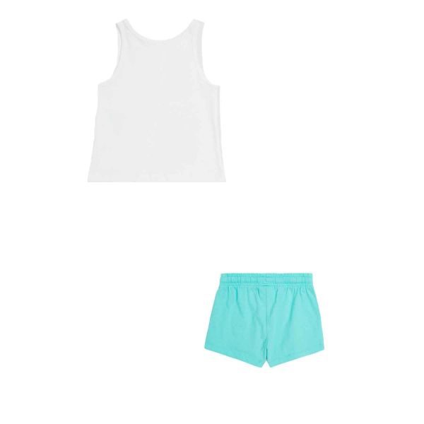 Champion Παιδικό Καλοκαιρινό Σετ με Σορτς 2τμχ Λευκό (404931-WW001)_1