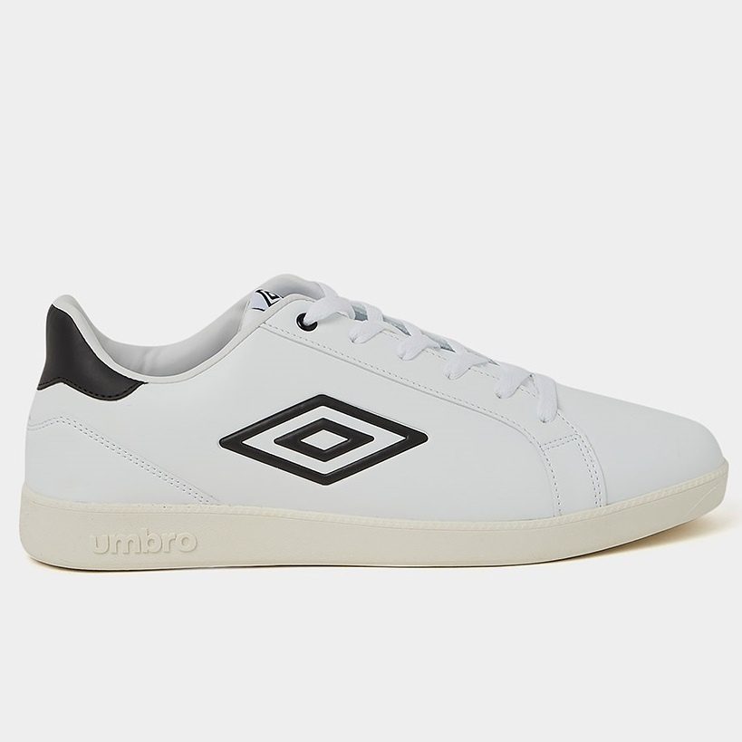 Umbro Broughton III Ανδρικά Sneakers Λευκά με Μαύρο (40370U-FSD)_0