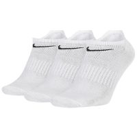 Nike Everyday Lightweight Αθλητικές Κάλτσες Λευκές 3 Ζεύγη (SX7678-100)_0
