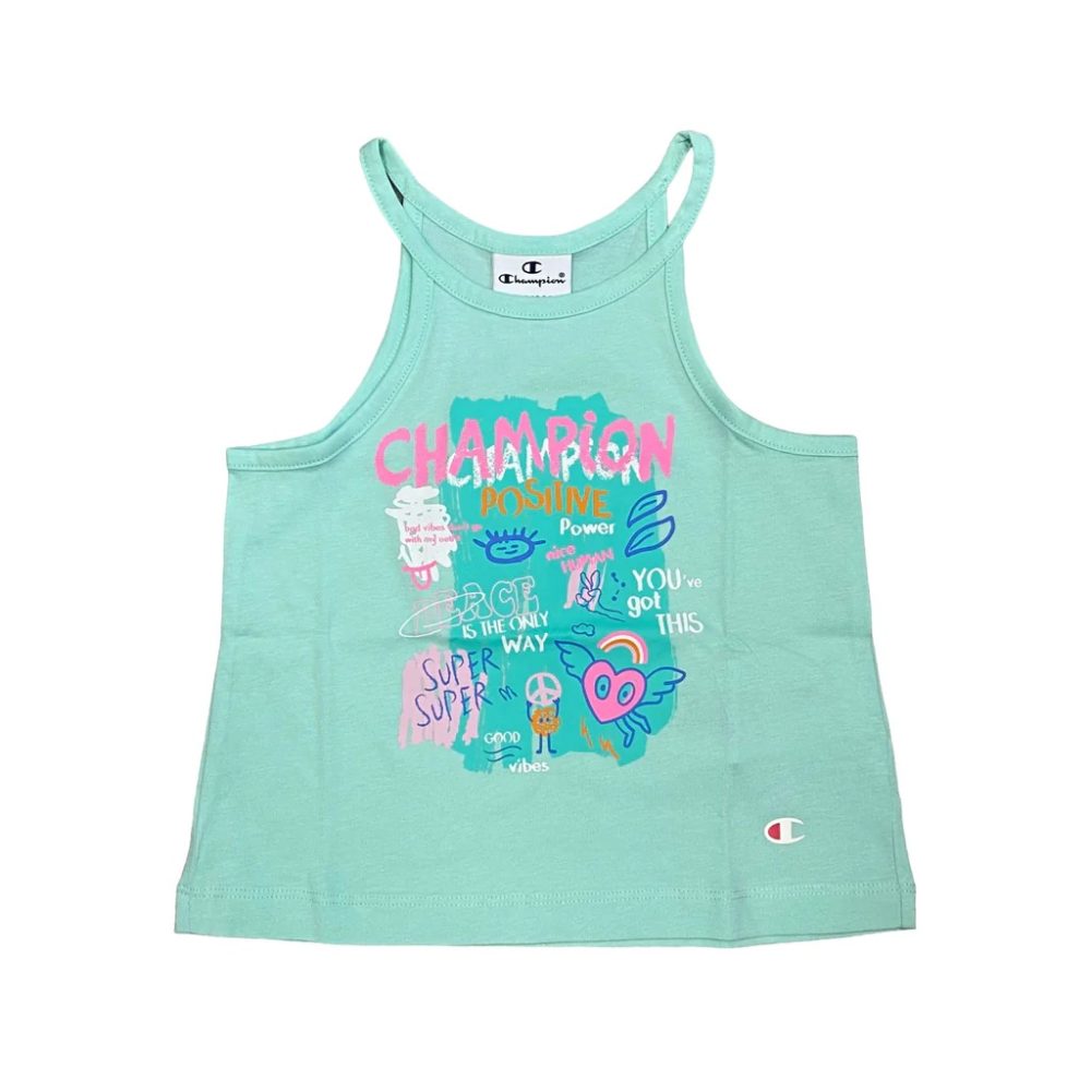 Champion Παιδικό Καλοκαιρινό Σετ με Σορτς 2τμχ Μέντα (404930-GS009)_1