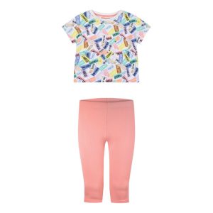 Energiers Παιδικό Σετ Με Κολάν Καλοκαιρινό 2τμχ Flamingo Pink Κορίτσι (16-224233-0-244)_0