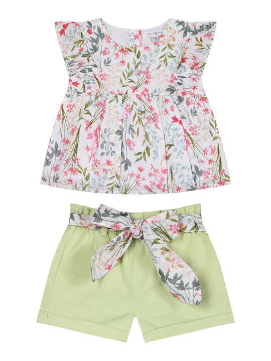 Βρεφικό Σετ 2 Τεμάχια Για Κορίτσι (6-18 Μηνών) - Ακτινιδιο 14-224410-0-86_1