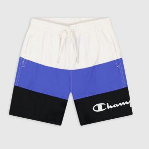 Champion Παιδικό Μαγιό Σορτς/ Βερμούδα για Αγόρι (306395-WW001) Λευκό/ Μπλε_0