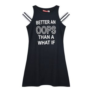 Energiers Παιδικό Φόρεμα Αμάνικο με Παγιέτες Μαύρο (16-225246-7-010)_0