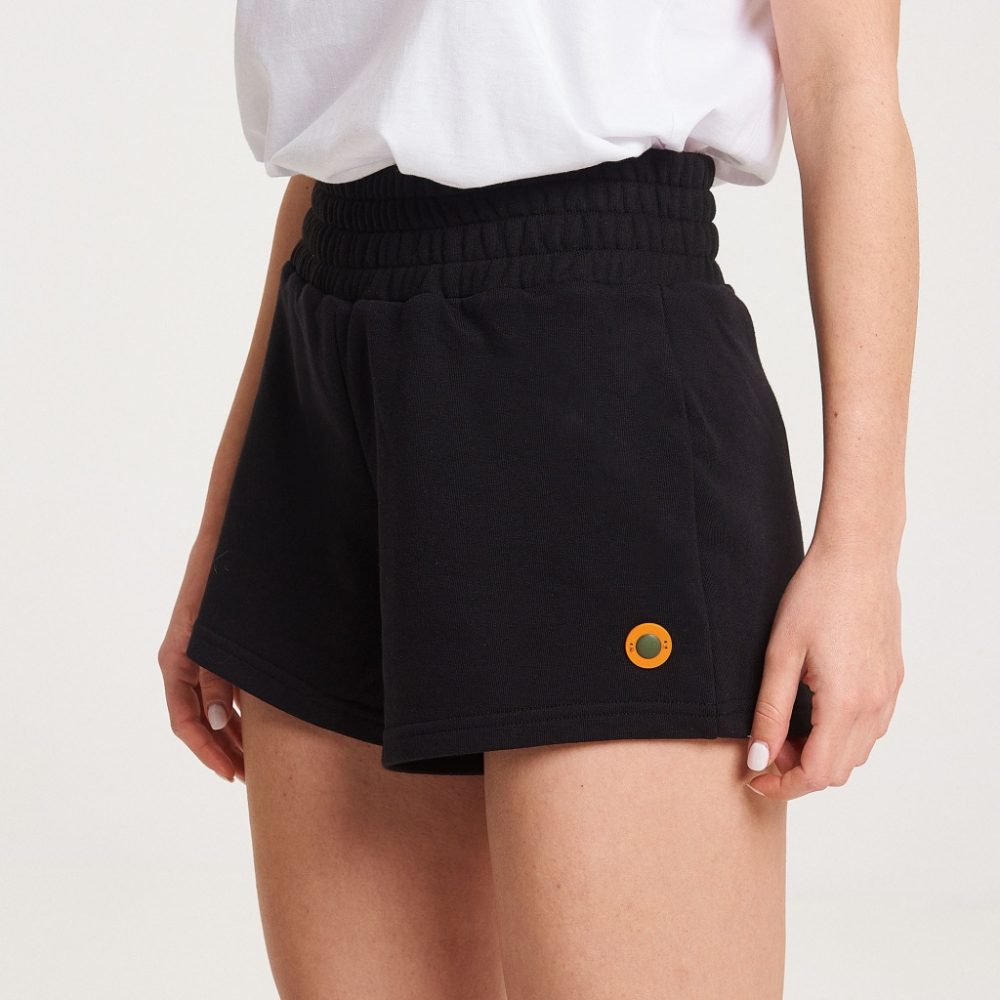 Zero Level Jun Γυναικείο Σορτς Μαύρο (003-100026BK)_3