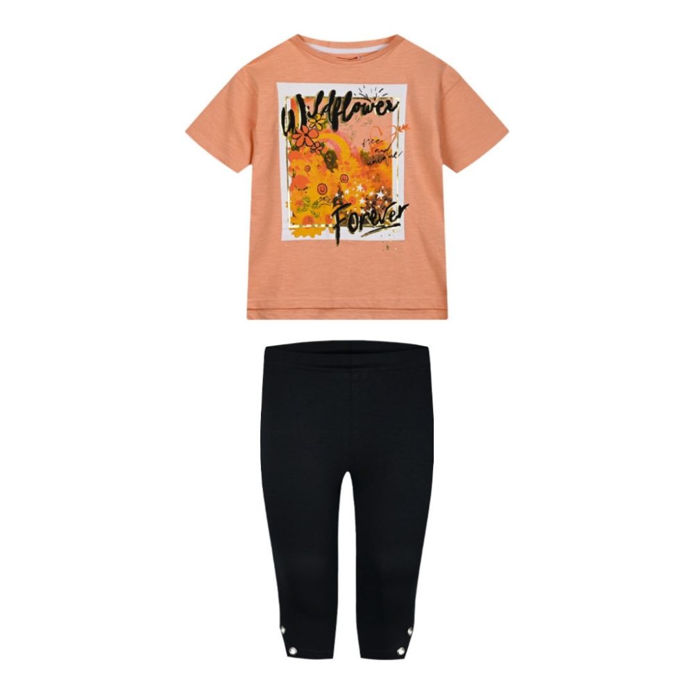 Energiers Παιδικό Σετ Mε Κολάν Καλοκαιρινό 2τμχ Σομόν Κορίτσι (16-224274-0-036)_0