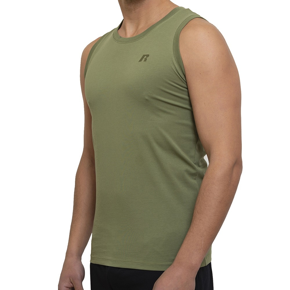 Russell Athletic Ανδρική Μπλούζα Αμάνικη Χακί (A3-002-1-238)_1