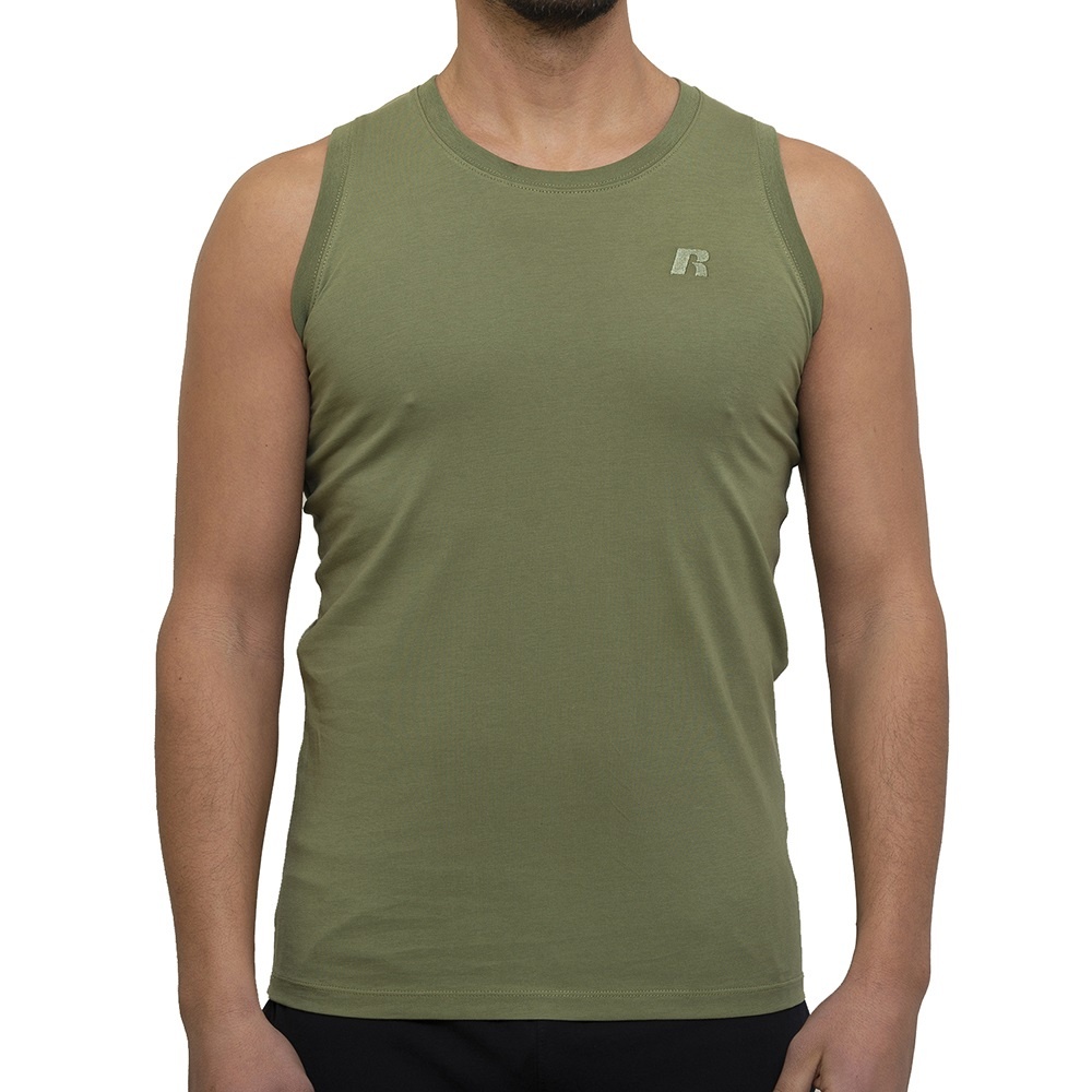 Russell Athletic Ανδρική Μπλούζα Αμάνικη Χακί (A3-002-1-238)_0