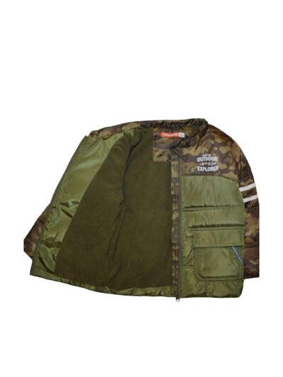 Energiers Παιδικό Μπουφάν με Επένδυση & Κουκούλα Χακί (12-122101-1-007)_3