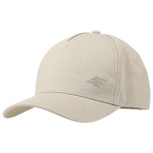 4F Καπέλο Jockey Υφασμάτινο Μπεζ (4FJWSS25ACABU387-83S)_0
