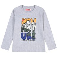 Energiers Βρεφική Μπλούζα Μακό μακρυμάνική με τύπωμα για αγόρι Μελανζέ (12-123166-5-9-043)_3