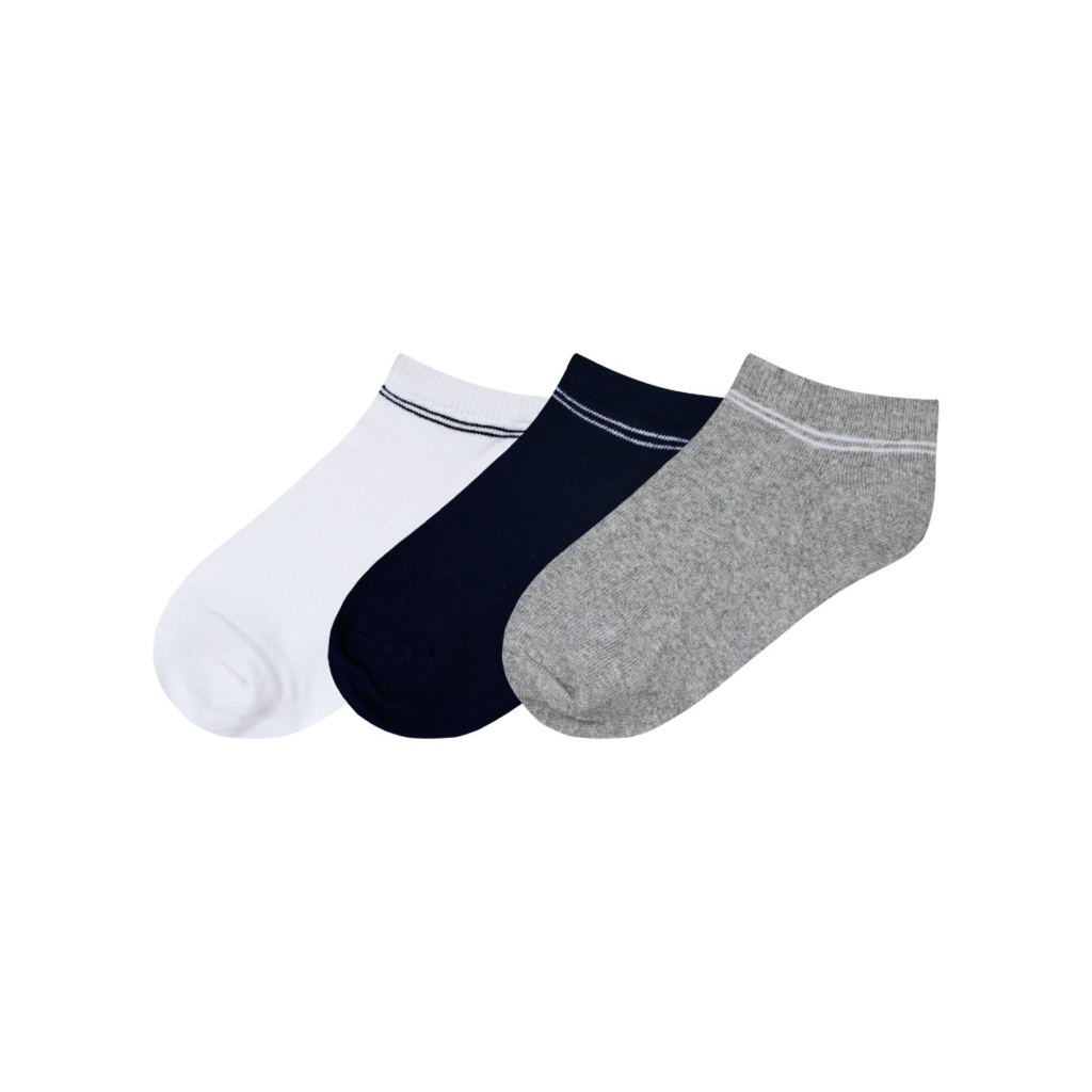 Energiers Σετ 3 Zεύγη Kάλτσες Για Αγόρι Λευκό (40-0106-9-018)_0