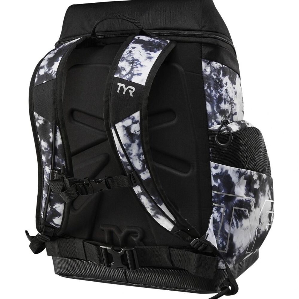 TYR  ALLIANCE 45L UNISEX Αθλητική Τσάντα Πλάτης Λευκή/Μαύρη/Mult TIE DYE (LATBPTD189)_1