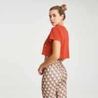 Zero Level Kiku Γυναικείο Cropped Κολάν Ψηλόμεσο Πράσινο (001-100041MU)_3