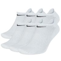 Nike Everyday LTWT Αθλητικές Κάλτσες Λευκές 6 Ζεύγη (SX7679-100)_0