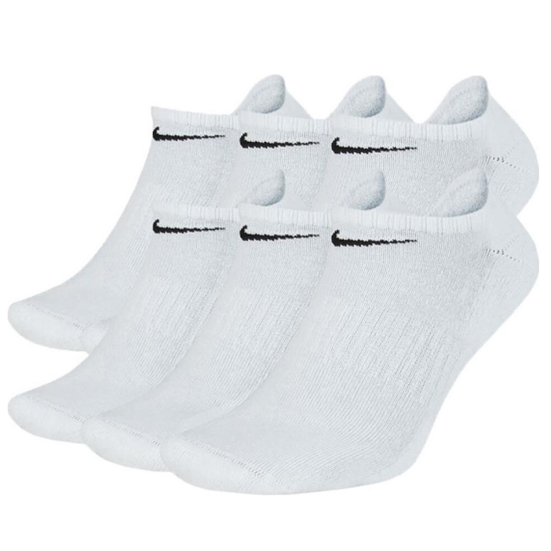 Nike Everyday LTWT Αθλητικές Κάλτσες Λευκές 6 Ζεύγη (SX7679-100)_0