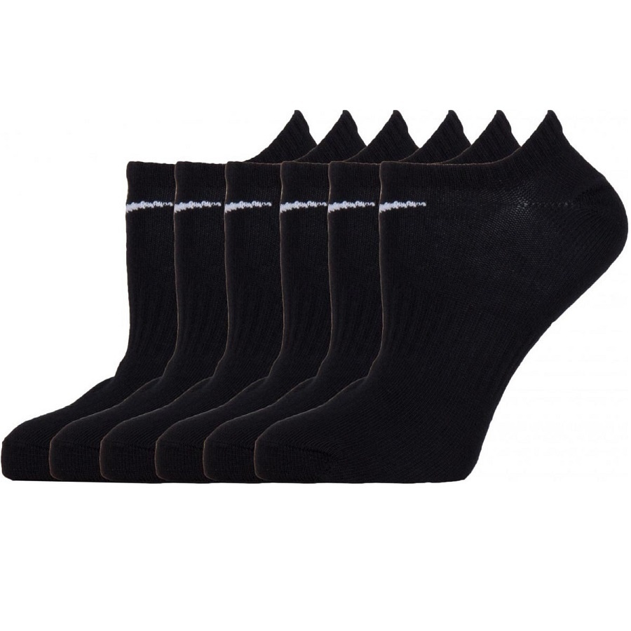 Nike Everyday LTWT Αθλητικές Κάλτσες Μαύρες 6 Ζεύγη (SX7679-010)_1