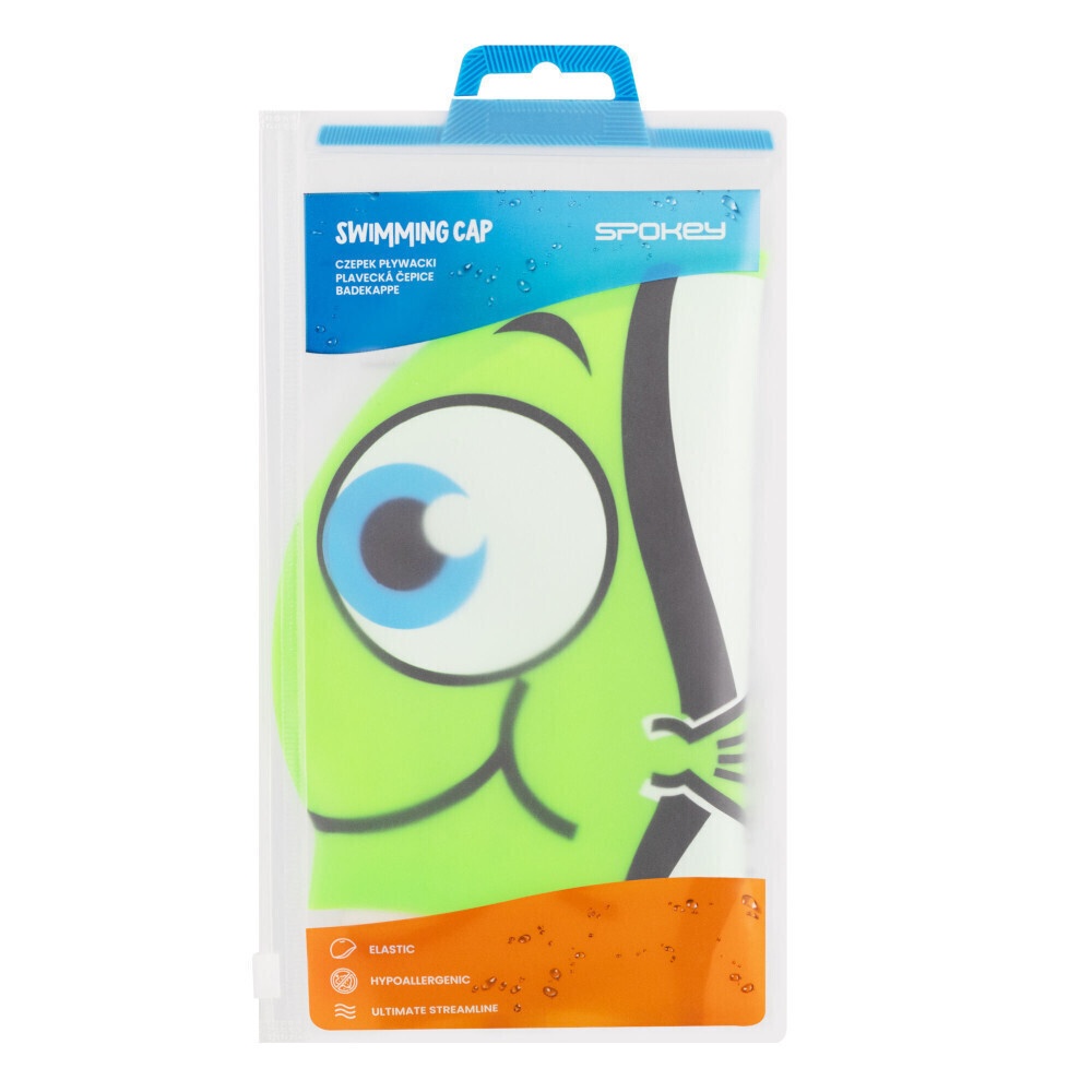 Spokey Σκουφάκι Κολύμβησης Παιδικό από Σιλικόνη Πράσινο (927892)_2
