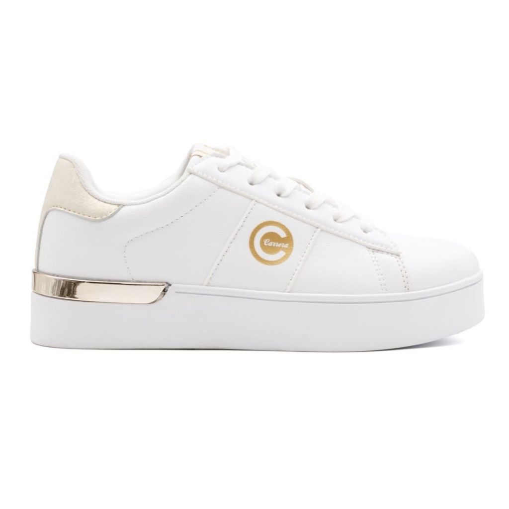 carrera_caw23100_1090_gynaikeia_sneakers_sportpanic.jpg Carrera Γυναικεία Λευκά Sneakers (CAW23100-1090)_0